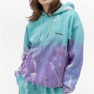 IETS FRANS TIE DYE HOODIE SZ XS